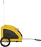 vidaXL - Hondenfietstrailer - oxford - stof - en - ijzer - geel