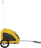 vidaXL - Hondenfietstrailer - oxford - stof - en - ijzer - geel