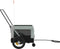 vidaXL - Hondenfietstrailer - oxford - stof - en - ijzer - grijs - en - zwart