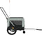 vidaXL - Hondenfietstrailer - oxford - stof - en - ijzer - grijs - en - zwart