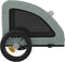 vidaXL - Hondenfietstrailer - oxford - stof - en - ijzer - grijs