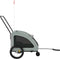 vidaXL - Hondenfietstrailer - oxford - stof - en - ijzer - grijs