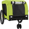 vidaXL - Hondenfietstrailer - oxford - stof - en - ijzer - groen - en - zwart