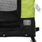 vidaXL - Hondenfietstrailer - oxford - stof - en - ijzer - groen - en - zwart