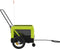 vidaXL - Hondenfietstrailer - oxford - stof - en - ijzer - groen - en - zwart