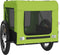 vidaXL - Hondenfietstrailer - oxford - stof - en - ijzer - groen - en - zwart