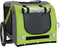 vidaXL - Hondenfietstrailer - oxford - stof - en - ijzer - groen - en - grijs