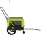 vidaXL - Hondenfietstrailer - oxford - stof - en - ijzer - groen - en - zwart