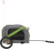 vidaXL - Hondenfietstrailer - oxford - stof - en - ijzer - groen - en - grijs