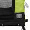 vidaXL - Hondenfietstrailer - oxford - stof - en - ijzer - groen - en - zwart