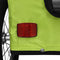 vidaXL - Hondenfietstrailer - oxford - stof - en - ijzer - groen