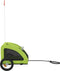 vidaXL - Hondenfietstrailer - oxford - stof - en - ijzer - groen