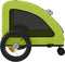 vidaXL - Hondenfietstrailer - oxford - stof - en - ijzer - groen