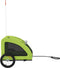 vidaXL - Hondenfietstrailer - oxford - stof - en - ijzer - groen