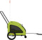 vidaXL - Hondenfietstrailer - oxford - stof - en - ijzer - groen