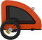 vidaXL - Hondenfietstrailer - oxford - stof - en - ijzer - oranje