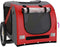 vidaXL - Hondenfietstrailer - oxford - stof - en - ijzer - rood - en - grijs