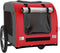 vidaXL - Hondenfietstrailer - oxford - stof - en - ijzer - rood - en - grijs