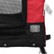 vidaXL - Hondenfietstrailer - oxford - stof - en - ijzer - rood - en - zwart