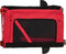 vidaXL - Hondenfietstrailer - oxford - stof - en - ijzer - rood - en - zwart