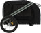 vidaXL - Hondenfietstrailer - oxford - stof - en - ijzer - zwart - en - grijs