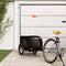 vidaXL - Hondenfietstrailer - oxford - stof - en - ijzer - zwart