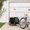 vidaXL - Hondenfietstrailer - oxford - stof - en - ijzer - zwart