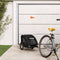 vidaXL - Hondenfietstrailer - oxford - stof - en - ijzer - zwart