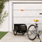 vidaXL - Hondenfietstrailer - oxford - stof - en - ijzer - zwart