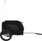 vidaXL - Hondenfietstrailer - oxford - stof - en - ijzer - zwart