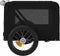 vidaXL - Hondenfietstrailer - oxford - stof - en - ijzer - zwart