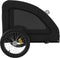 vidaXL - Hondenfietstrailer - oxford - stof - en - ijzer - zwart