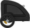 vidaXL - Hondenfietstrailer - oxford - stof - en - ijzer - zwart