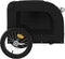 vidaXL - Hondenfietstrailer - oxford - stof - en - ijzer - zwart