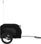 vidaXL - Hondenfietstrailer - oxford - stof - en - ijzer - zwart