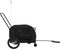 vidaXL - Hondenfietstrailer - oxford - stof - en - ijzer - zwart