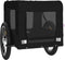 vidaXL - Hondenfietstrailer - oxford - stof - en - ijzer - zwart