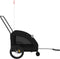 vidaXL - Hondenfietstrailer - oxford - stof - en - ijzer - zwart