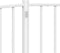vidaXL - Hondenhek - inklapbaar - 2 - panelen - 160 - cm - massief - vurenhout - wit