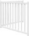 vidaXL - Hondenhek - inklapbaar - 2 - panelen - 160 - cm - massief - vurenhout - wit