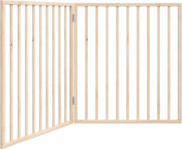 vidaXL - Hondenhek - inklapbaar - 2 - panelen - 160 - cm - populierenhout