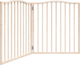 vidaXL - Hondenhek - inklapbaar - 2 - panelen - 160 - cm - populierenhout