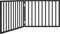 vidaXL - Hondenhek - inklapbaar - 2 - panelen - 160 - cm - populierenhout - zwart