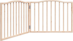 vidaXL - Hondenhek - inklapbaar - 2 - panelen - 160 - cm - populierenhout