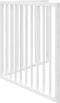 vidaXL - Hondenhek - inklapbaar - 2 - panelen - 160 - cm - populierenhout - wit