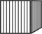 vidaXL - Hondenhek - inklapbaar - 2 - panelen - 160 - cm - populierenhout - zwart