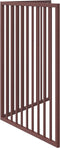 vidaXL - Hondenhek - inklapbaar - 2 - panelen - 160 - cm - populierenhout - bruin