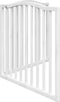 vidaXL - Hondenhek - inklapbaar - 2 - panelen - 160 - cm - populierenhout - wit