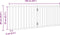 vidaXL - Hondenhek - inklapbaar - 2 - panelen - 160 - cm - populierenhout