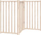 vidaXL - Hondenhek - inklapbaar - 3 - panelen - 150 - cm - massief - vurenhout